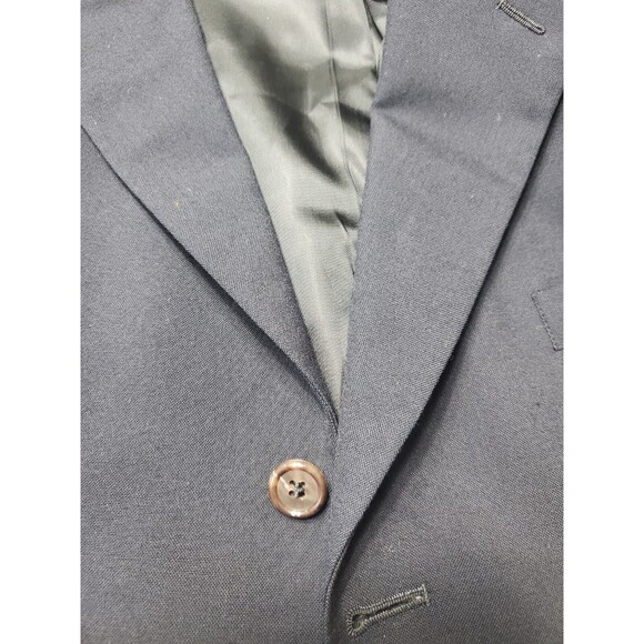 Men's Brooks Brothers 346 Navy Blazer 100% Wool Size 44 Large - Picture 10 of 10